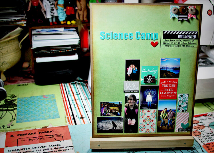 Science Camp using PL Just Add Color