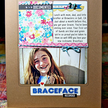 Braceface using NEW Maggie Holmes Mini Kit
