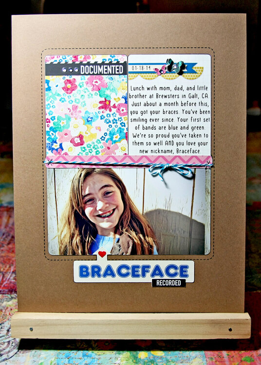Braceface using NEW Maggie Holmes Mini Kit