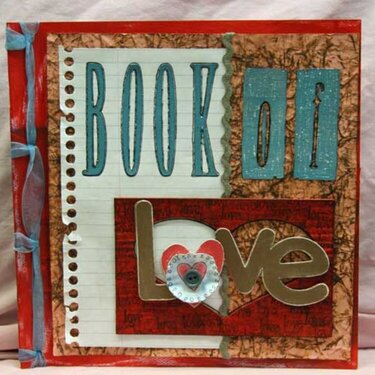 Book of Love--Altered Mailed Advertisement