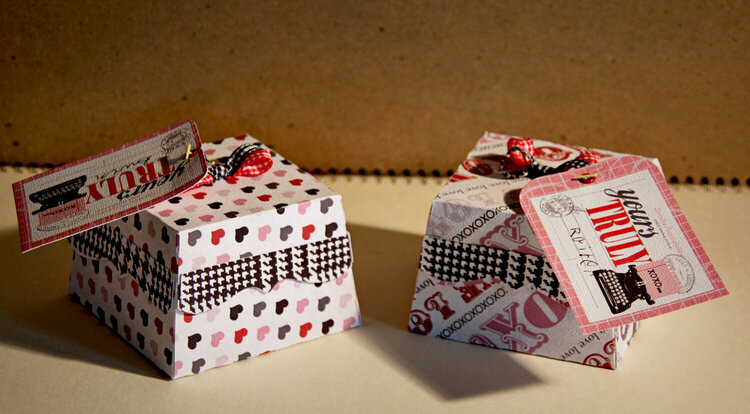 Yours Truly Candy Boxes