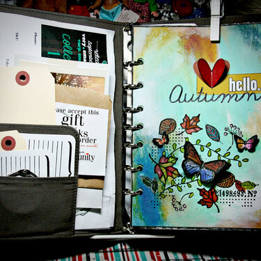 Hello. Autumn! Art Journal Planner