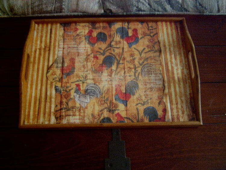 Altered Serving Tray