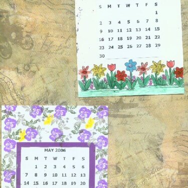 April May CD Calendar