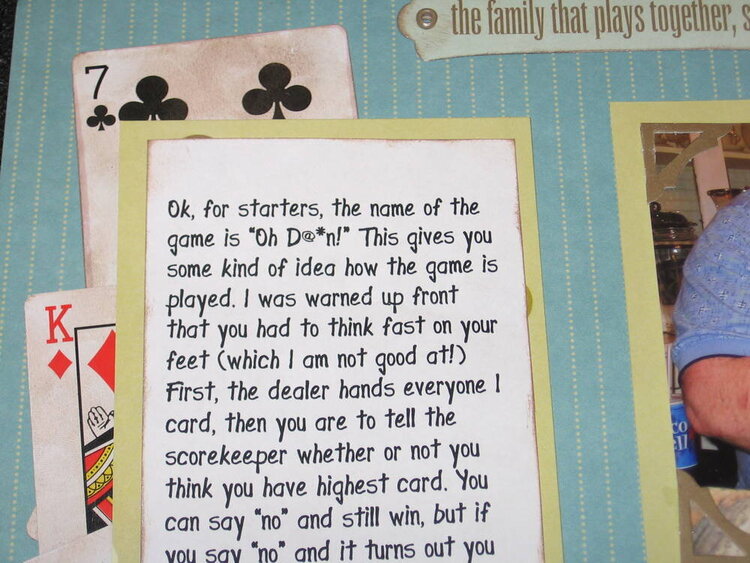 Card pages