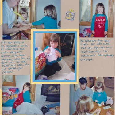 4th birthday party at home - Page 1