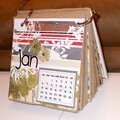 Paper Bag Calendar