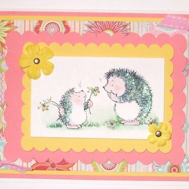 Hedgehogs Card