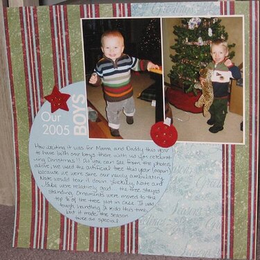 Our Boys - Christmas 05