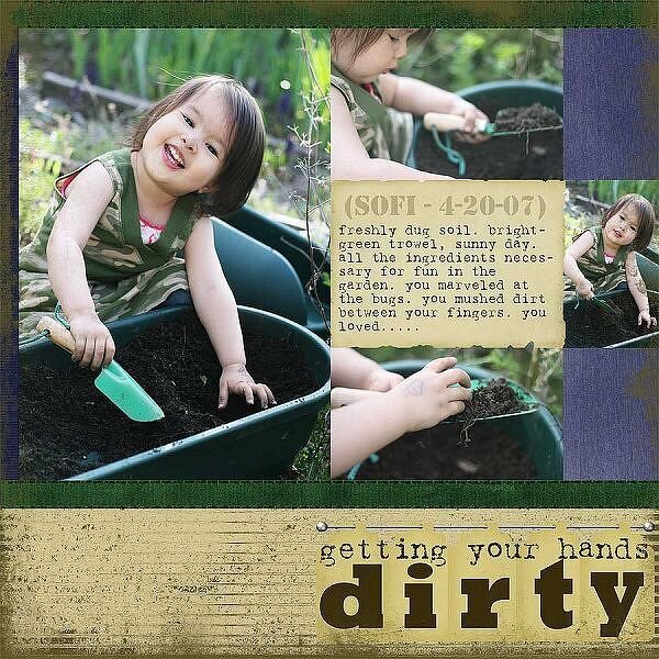 getting your hands dirty