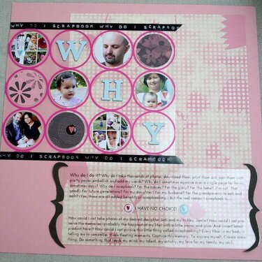 WHY ("Why do I Scrapbook" Contest)