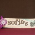 sofia's bookmark