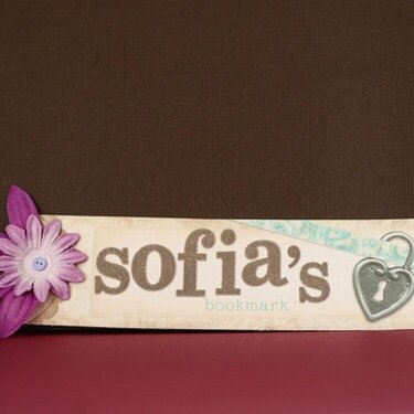 sofia&#039;s bookmark