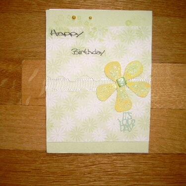 birthday card