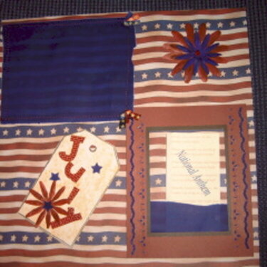 4th of July  layout swap