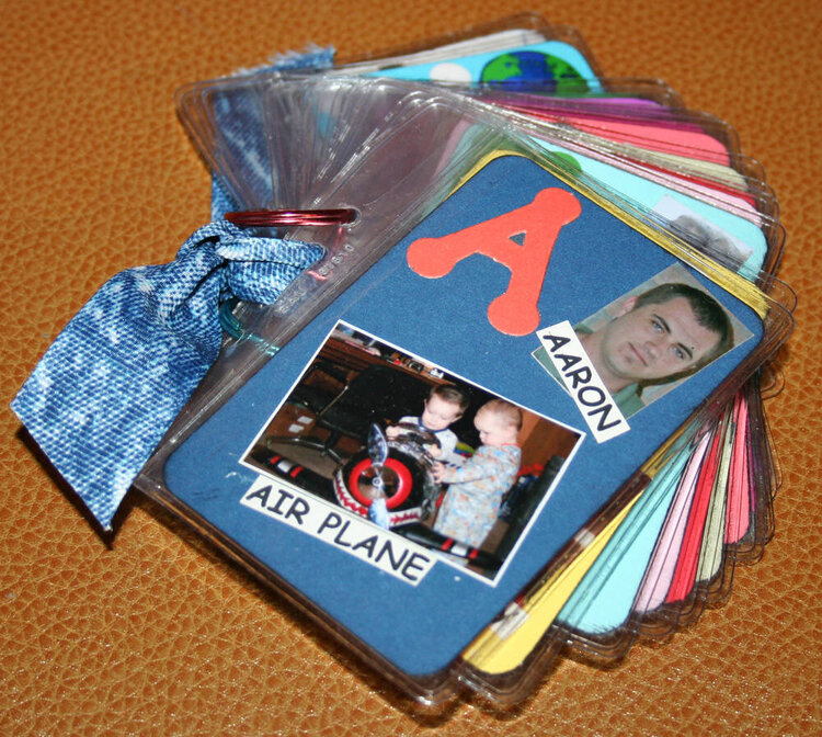 ABC Family Tag Book