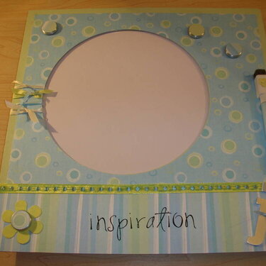 Altered Dry Erase Magnetic Board