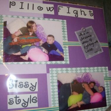 Pillow Fight Sissy Style