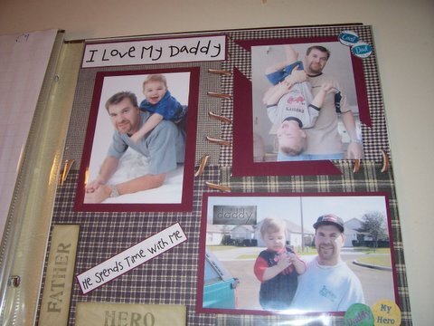 Father&#039;s Day layout