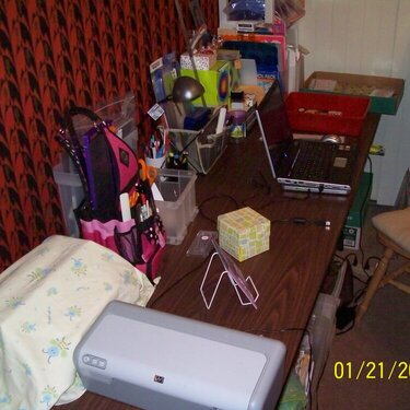 Vanessa scrap room [table top]