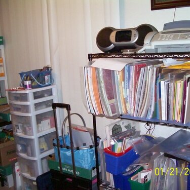 Vanessa scrap room [shelf drawers]