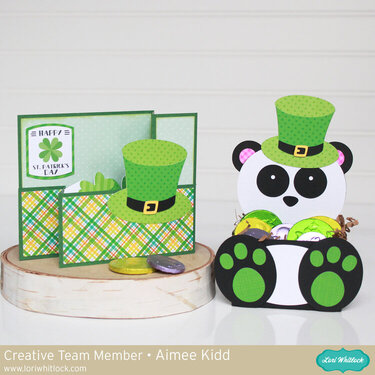 St. Patrick&#039;s Day card/goodie box