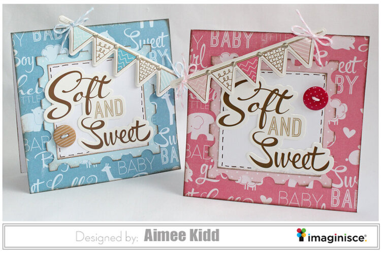 Imaginisce Soft and Sweet baby cards