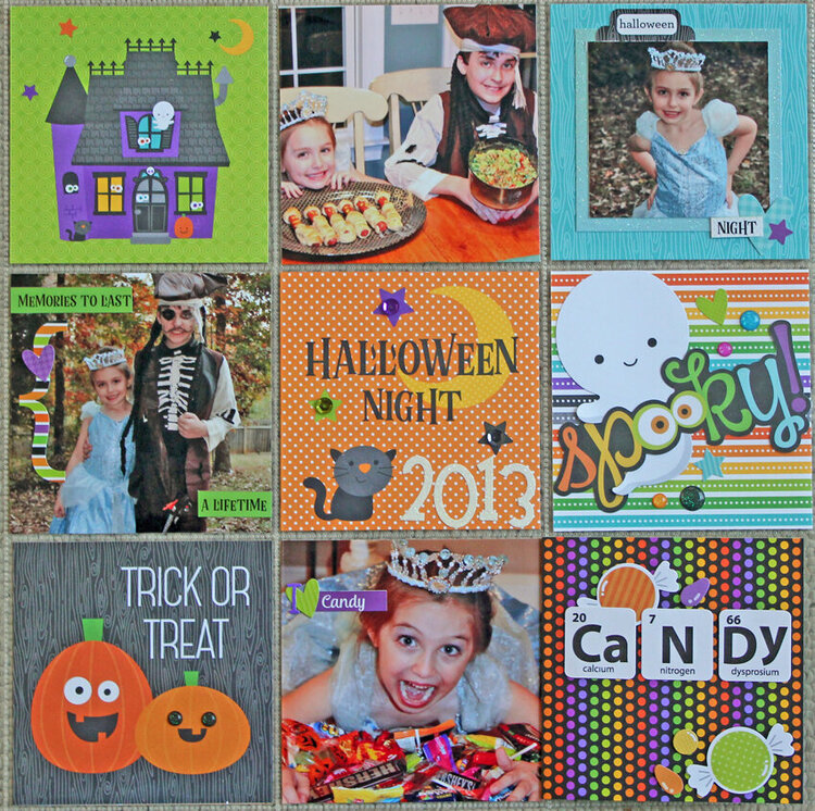 Pocket page - Halloween Night 2013