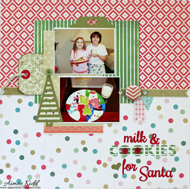 Milk &amp; Cookies for Santa