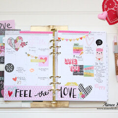 How Sweet...Loved by You monthly spread