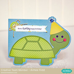 Have a turtley happy birthday! card