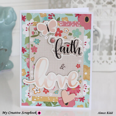 Faith &amp; Love card