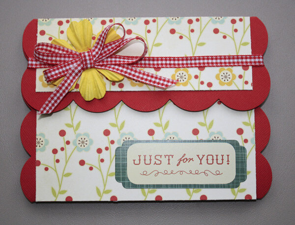 Just for you card