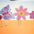 Spring Swap-first altered paper clips!