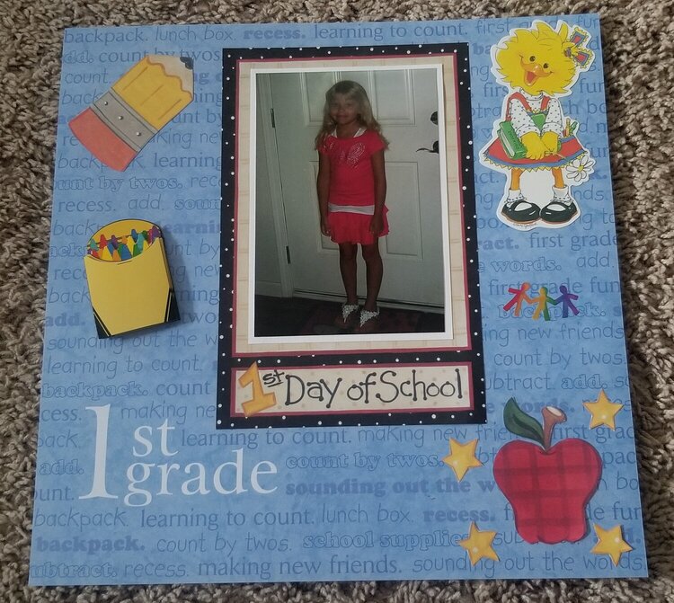 1st day of 1st grade