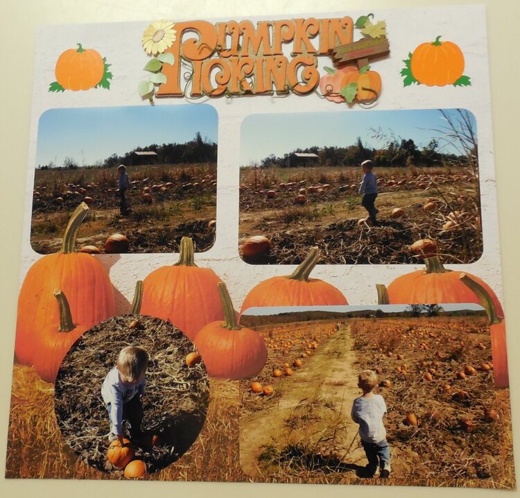 pumpkin picking 2010