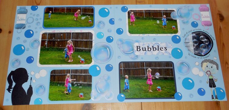 blowing bubbles in the summer of 2010