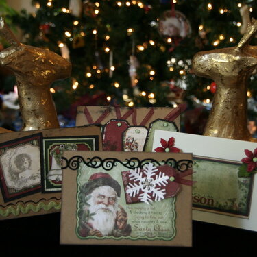 Christmas Cards 2011 Bo Bunny