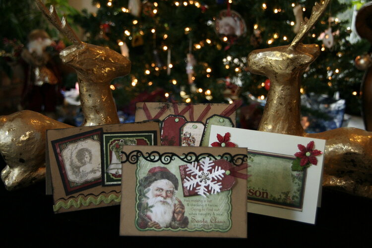 Christmas Cards 2011 Bo Bunny