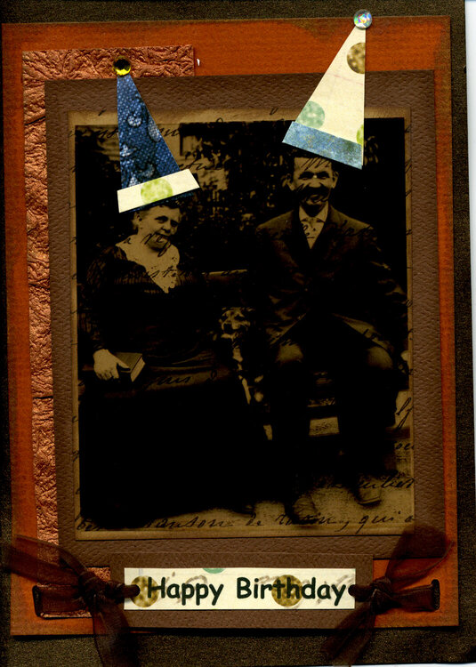 Happy Birthday from your great great grandparents