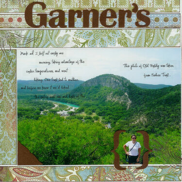 Garner&#039;s Scenic Side