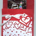 Valentine candy pocket card