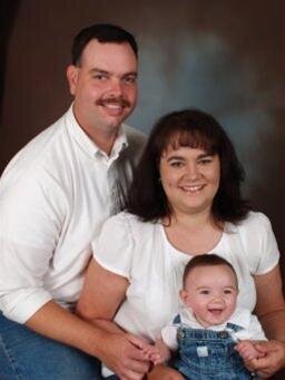 Daddy, Momma and Thomas (July 2007)