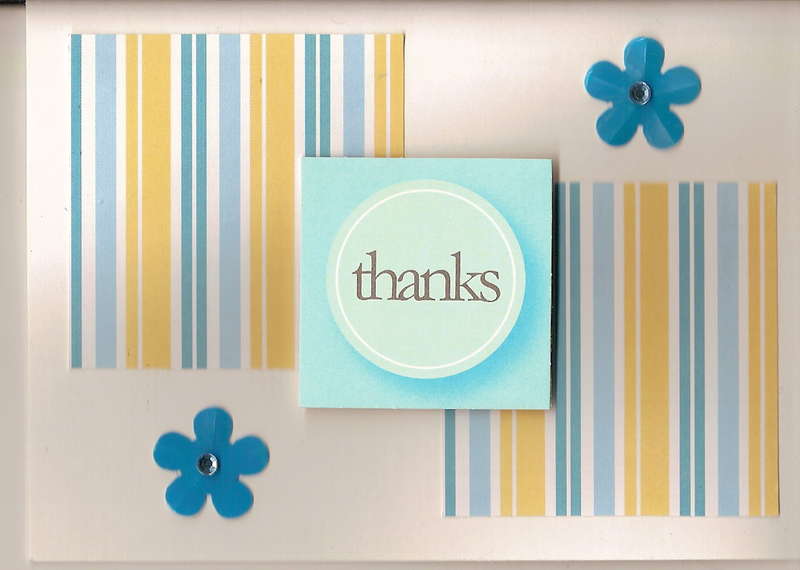 Thank you card