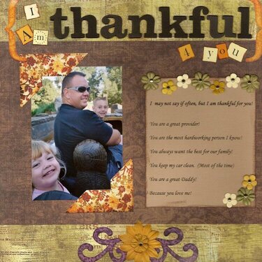 I am thankful 4 you