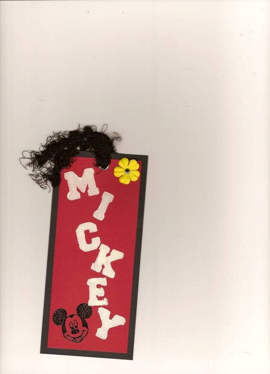 Mickey Swap- bookmark