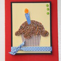 cupcake birthday card