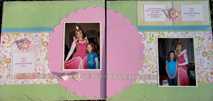 Sleeping Beauty  - 2 page layout