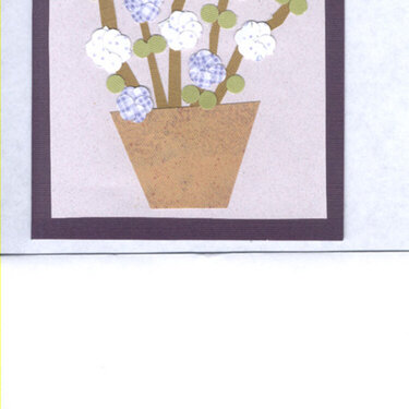 Chinese flowers Card
