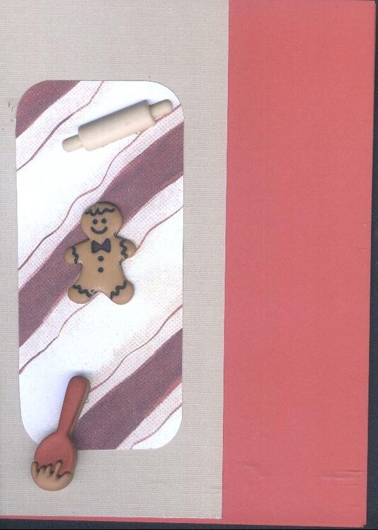 Gingerbread Card